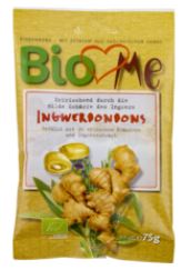 Ingverjevi bonboni bio (75g), Biome