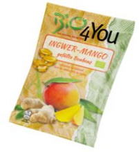 Ingverjevi bonboni z mangom (75g)), Biome