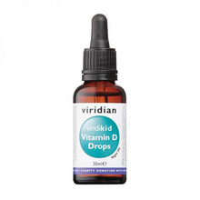 Vitamin D kapljice za otroke 30 ml, Viridian