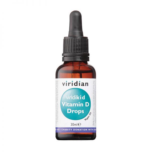 Picture of Vitamin D kapljice za otroke 30 ml, Viridian