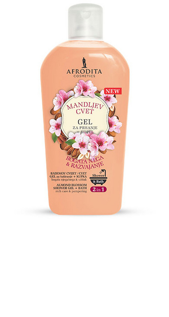 Picture of Gel za prhanje Mandljev cvet 1000 ml, Afrodita