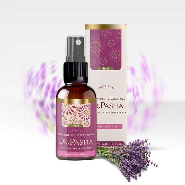 Picture of Dr. Pasha naravni osvežilec zraka Dr. Pasha Sweet Lavender, 30 ml