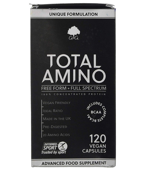 Total amino kompleks, 120 kapsul, G&G vitamins
