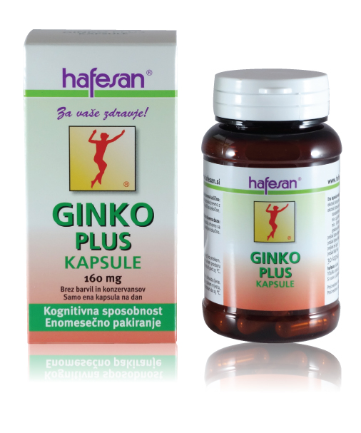Picture of Hafesan ginko plus 30 kps.