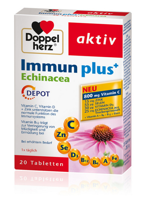 Picture of Aktiv immun plus + Echinacea, depo, Doppleherz