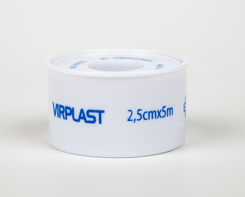 Virplast obliž 2,5 cm x 5 m, 1 kos