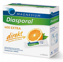 Magnesium  Diasporal  400 extra direkt  20 vrečk, pomaranča