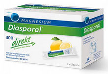 Magnesium Diasporal 300 direkt 50 vrečk, limona