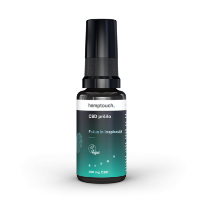 CBD pršilo Fokus in inspiracija 300 mg  CBD 20 ml,Hemptouch