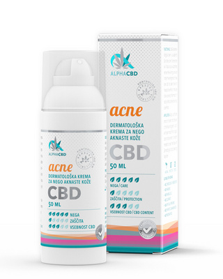 Favn, Dermatološka krema za nego aknaste kože CBD