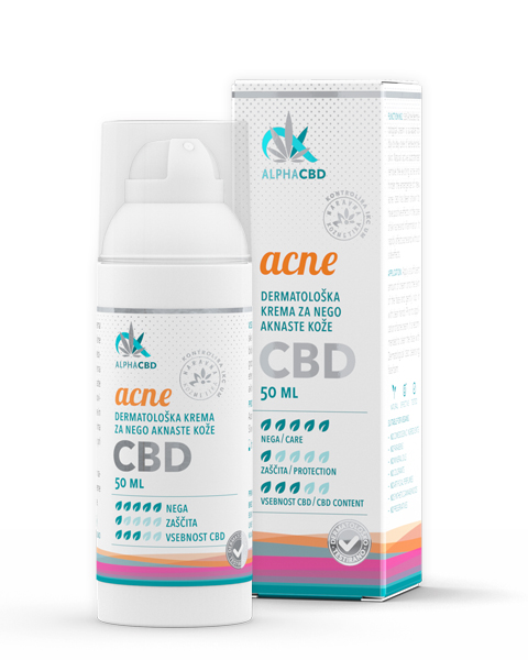 Favn, Dermatološka krema za nego aknaste kože CBD