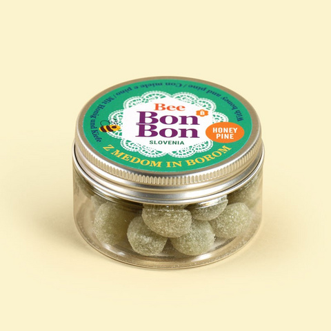 Božnar, Bonboni z medom in borom 80 g