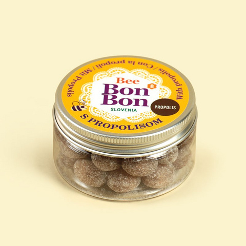 Božnar, bonboni s propolisom 80g