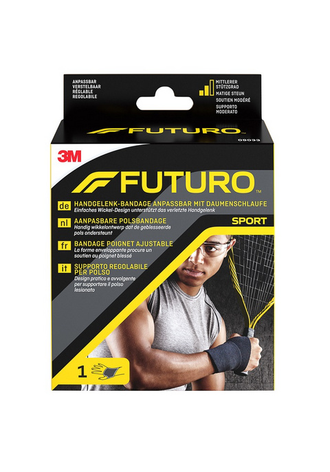 Bandaža Sport za zapestje z odprtino, Futuro