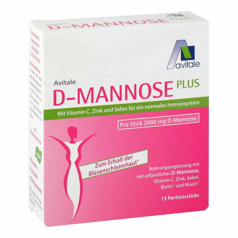 Avitale D- manoza plus, 15 vrečic