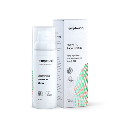 Vitaminska krema za obraz, 50 ml, Hemptouch
