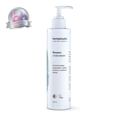 Šampon s hidrolatom 250 ml, Hemptouch