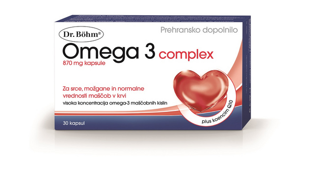 Picture of Dr. Bohm omega 3 complex kapsule, 30 kapsul