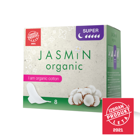 Jasmin organic organski bombažni vložki