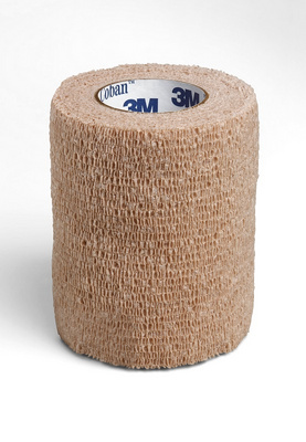 Coban samosprijemljiv elastični povoj 7.5 cm X 4.5 m bež