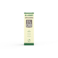CBD 5% konopljine kapljice Unicanna 10 ml, BE-HEMPY