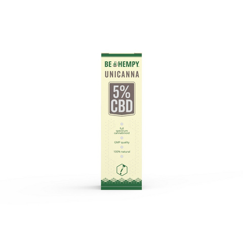 CBD 5% konopljine kapljice Unicanna 10 ml, BE-HEMPY