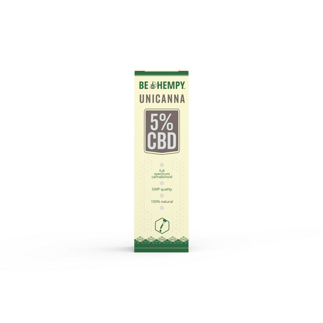 Picture of CBD 5% konopljine kapljice Unicanna 10 ml, BE-HEMPY