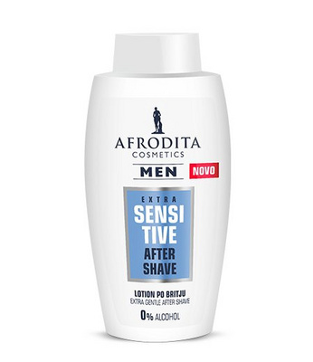 Men lotion extra sensitive po britju, Afrodita