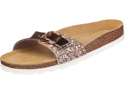 Natikači Mara rose gold glitter 020567, Futti