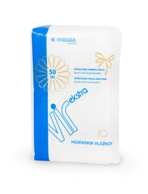 Vir ekstra higienski vložki, 10 kos