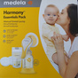 Medela Harmony ročna prsna črpalka S flex Essentials pack