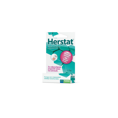 Herstat mazilo za ustnice, 2g