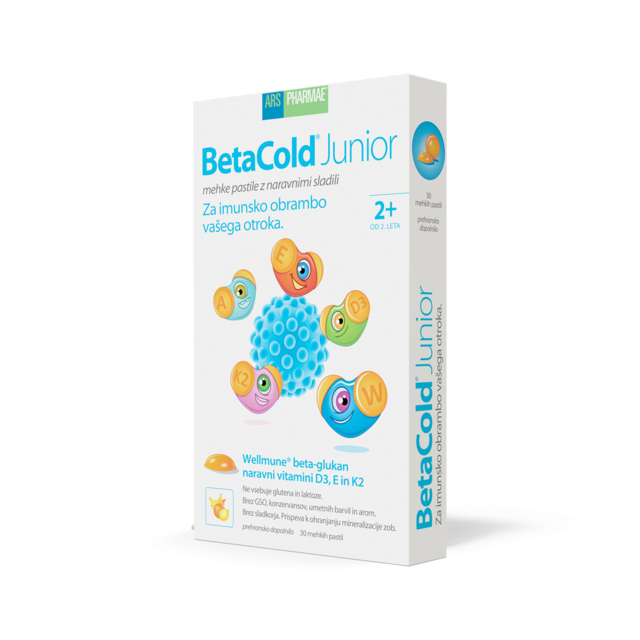 Picture of Betacold, junior mehke pastile 30x