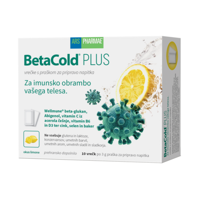 Betacold, plus vrečke 10 x
