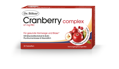 Dr. Bohm cranberry complex, 30 tablet