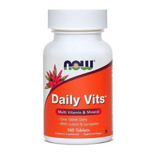Multivitamini 100 tablet, NOW