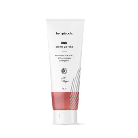 Krema za roke CBD 75 ml, Hemptouch