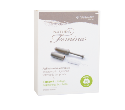 Natura Femina aplikator & tamponi Organic