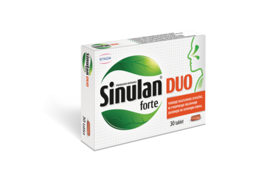 Sinulan duo forte tablete 30 tablet, Stada