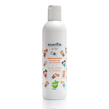Gel za prhanje in  šampon kids Aloe vera & Papaja 250 ml, Essentiq