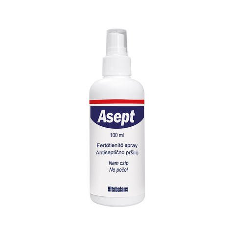 Asept, antiseptično pršilo 100 ml