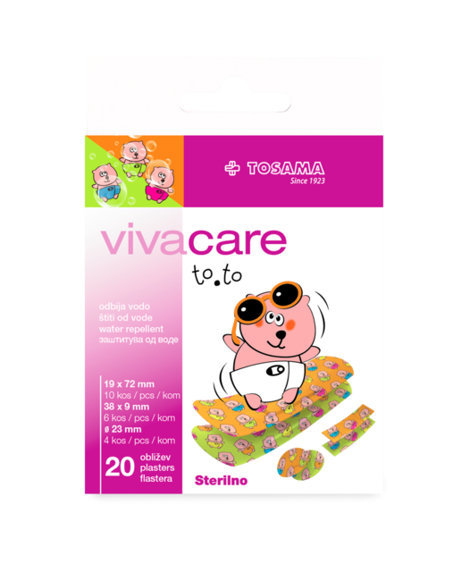 Picture of to to Vivacare otroški obliži, steril a 20