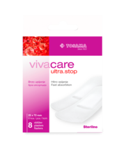 Vivacare Ultrastop obliž  a 8 sterile