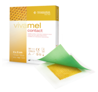 Vivamel CONTACT, kontaktna mrežica z medicinskim kostanjevim medom, sterilna, 1 kos