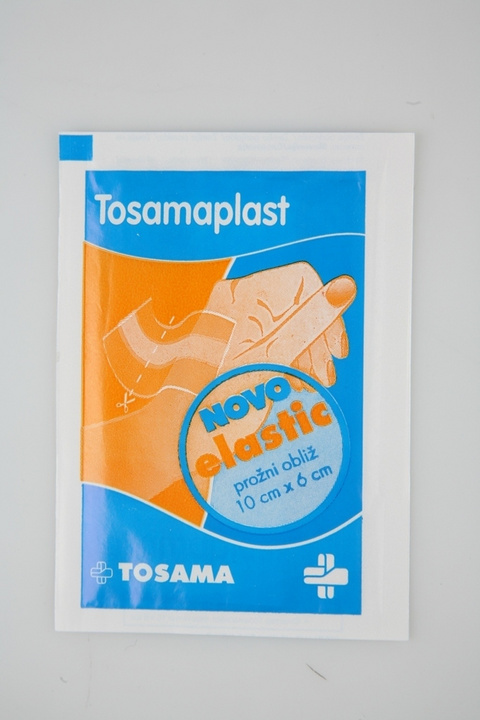 Obliž Tosamaplast prožni 10 cm X 6 cm, 1 kos