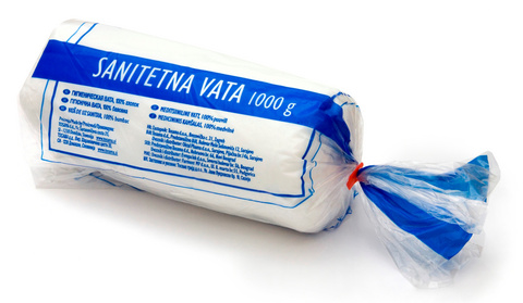Sanitetna vata 1000 g, 1 kos