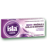 Isla - Cassis pastile, 60 pastile