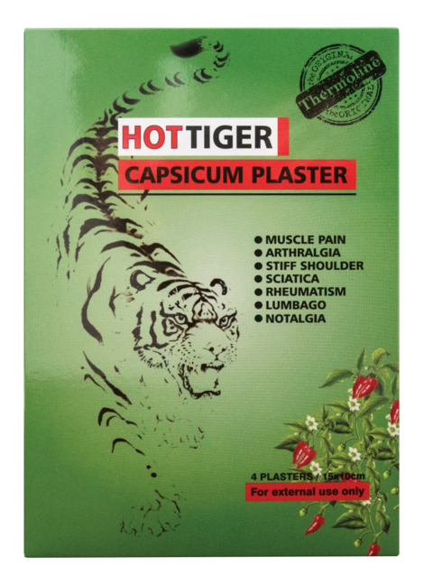 Tigrovi vroči  Capsicum obliži a 4, Thermoline 