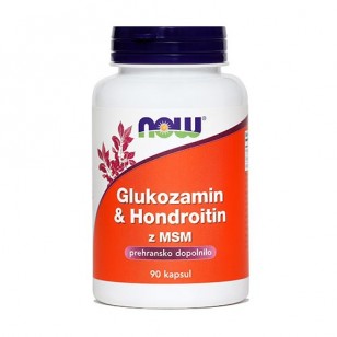 Picture of Glukozamin & Hondroitin z MSM 90 kapsul, NOW