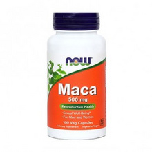 Maca 500 mg 100 kapsul,  NOW